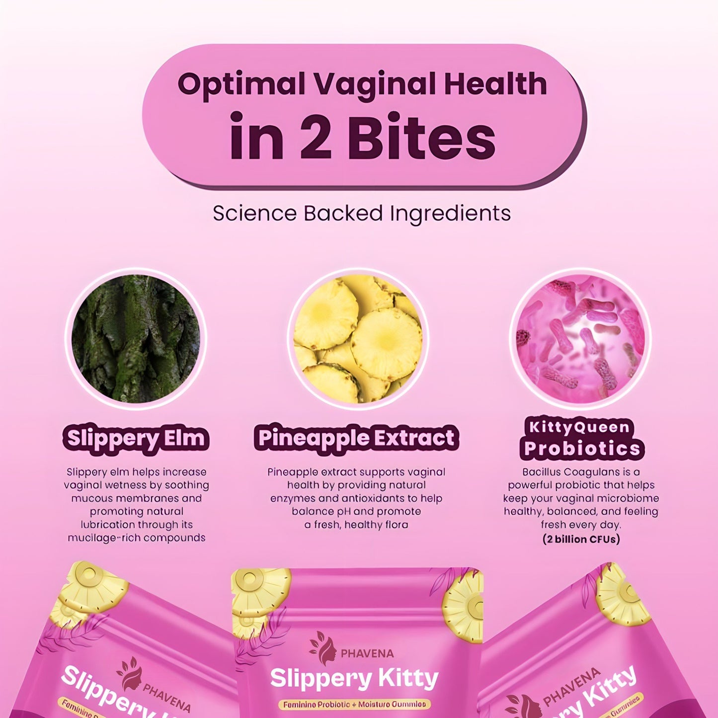 Female Probiotic Moisturizing Gummy